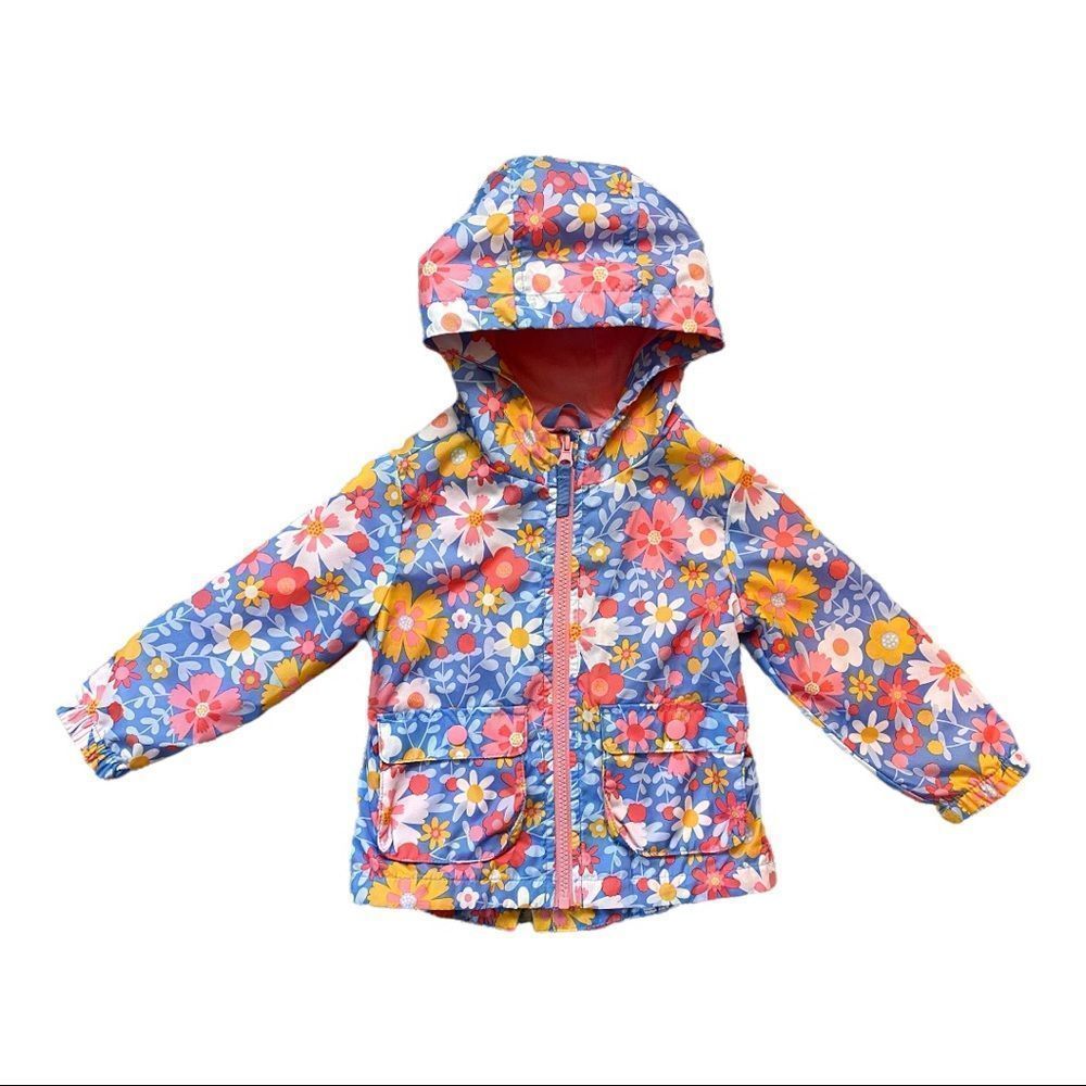 Cat & Jack | Toddler Floral Raincoat (18 mos) 🌸